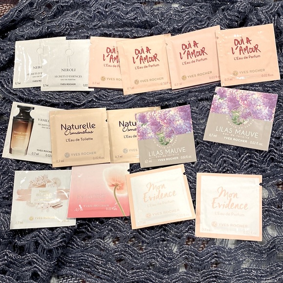 Various samples. Yves Rocher Perfume, Dove Body wash, Cetaphil face moisturizer - Picture 2 of 6